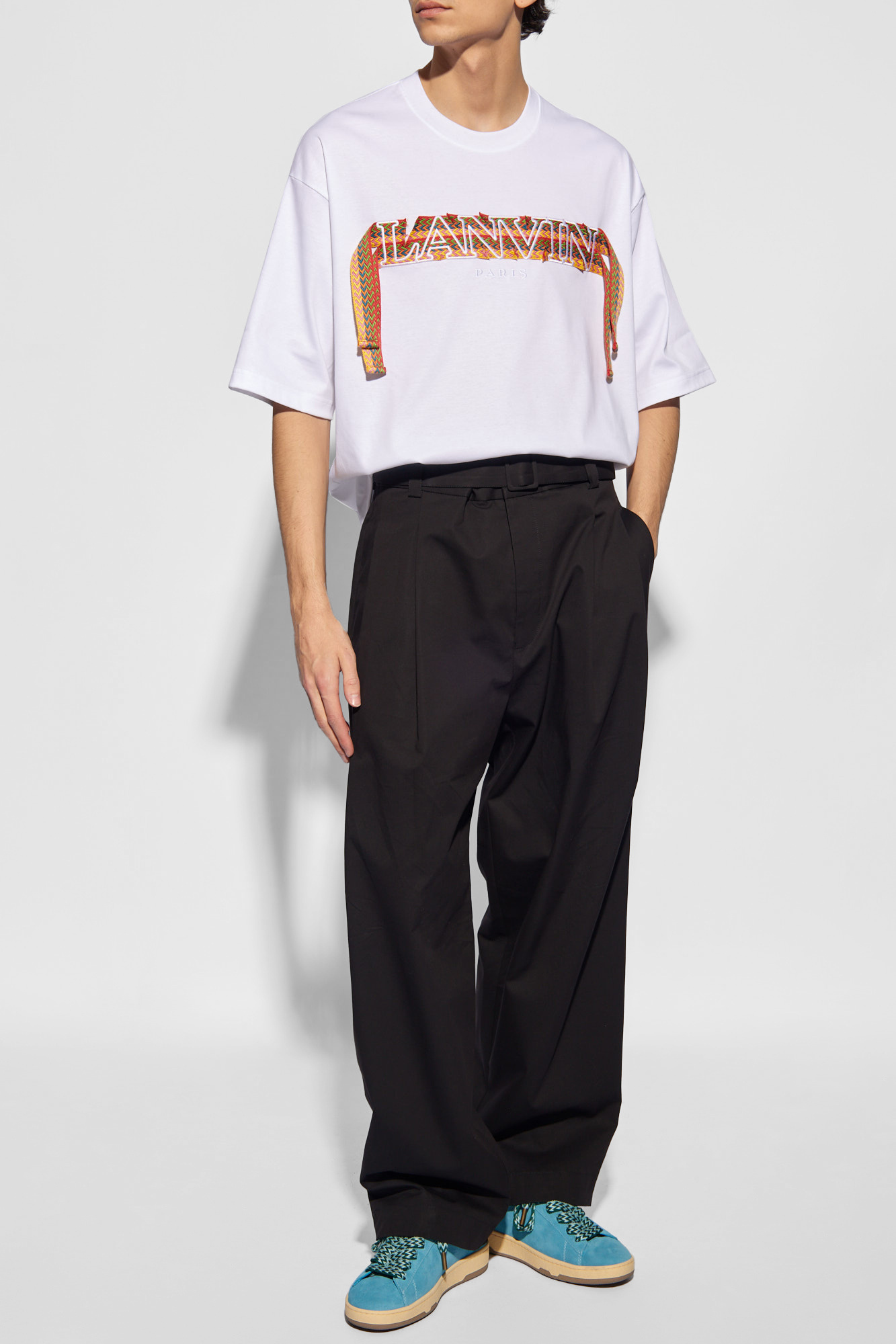 Lanvin T-shirt with logo | Men's Clothing | Vitkac Lanvin T-shirt with logo | Men's Clothing | Vitkac